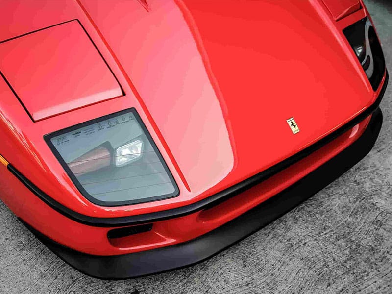 Ferrari red slider image