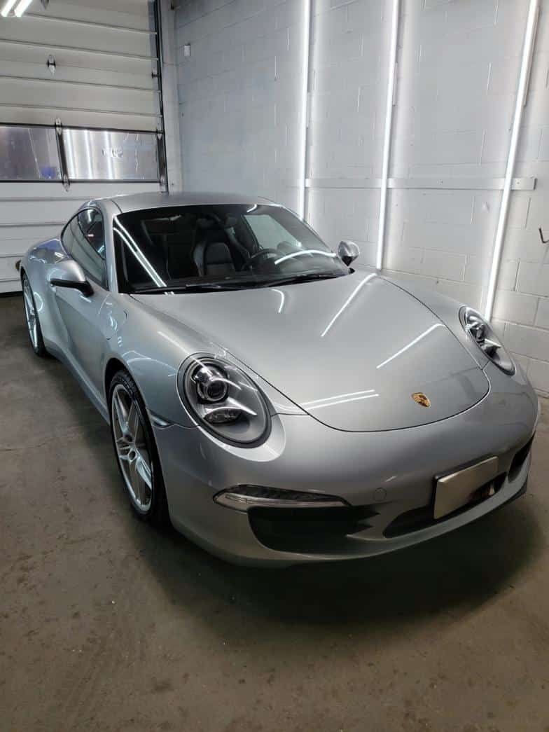 Porsche after Ceramic Pro coating in Toronto