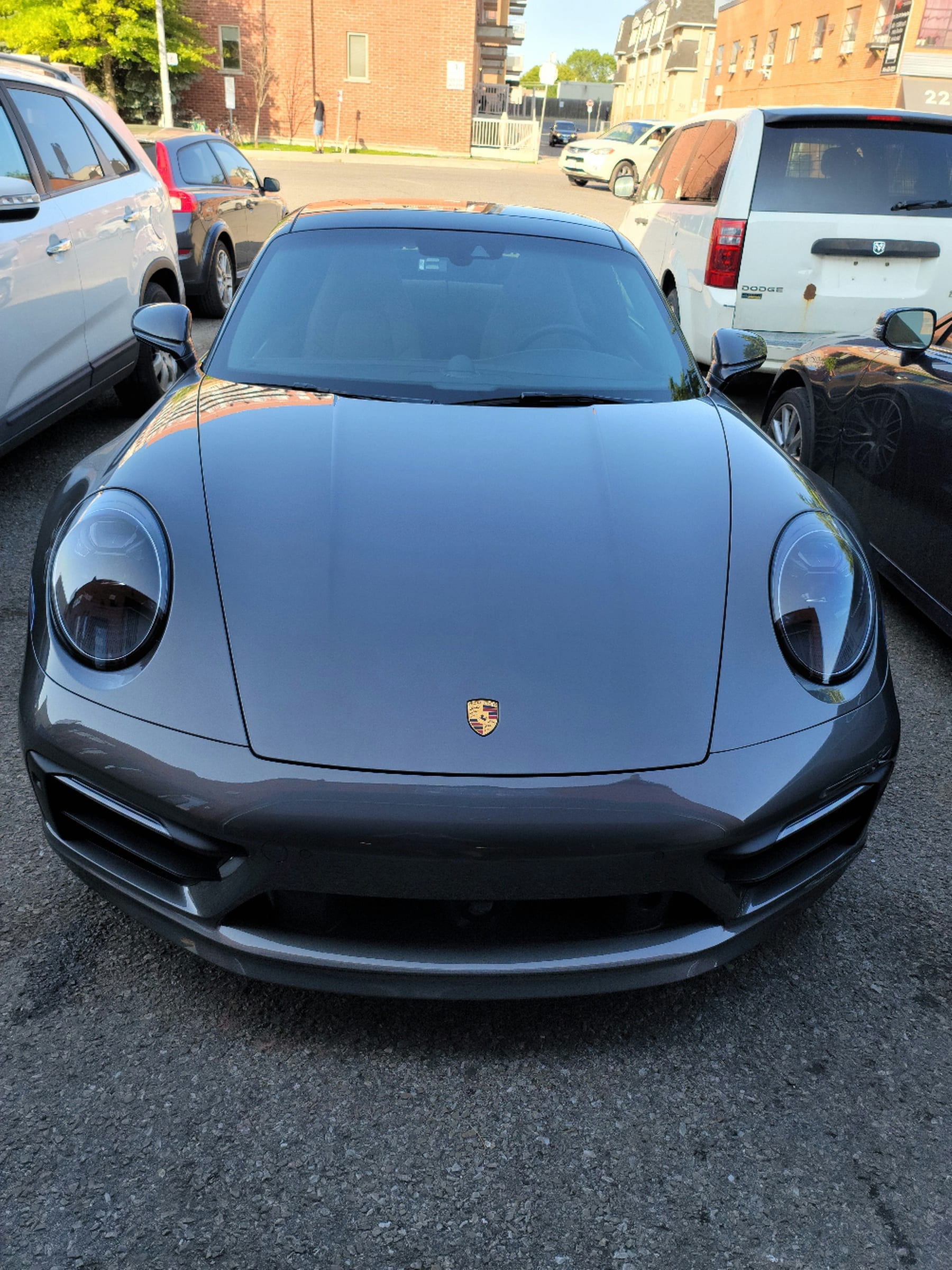 Grey Porsche 911 after professional ceramic coating service by MNV Auto Detailing