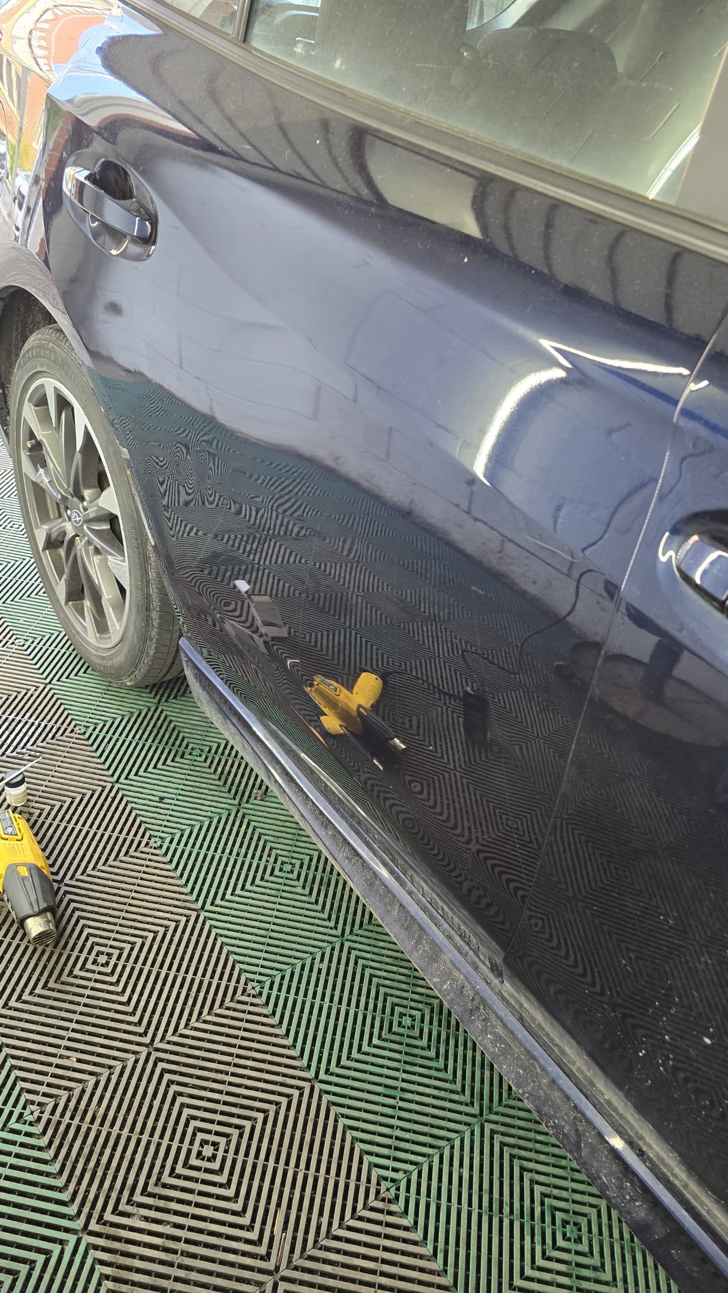 Same vehicle after professional paint correction in Toronto with improved gloss and clarity